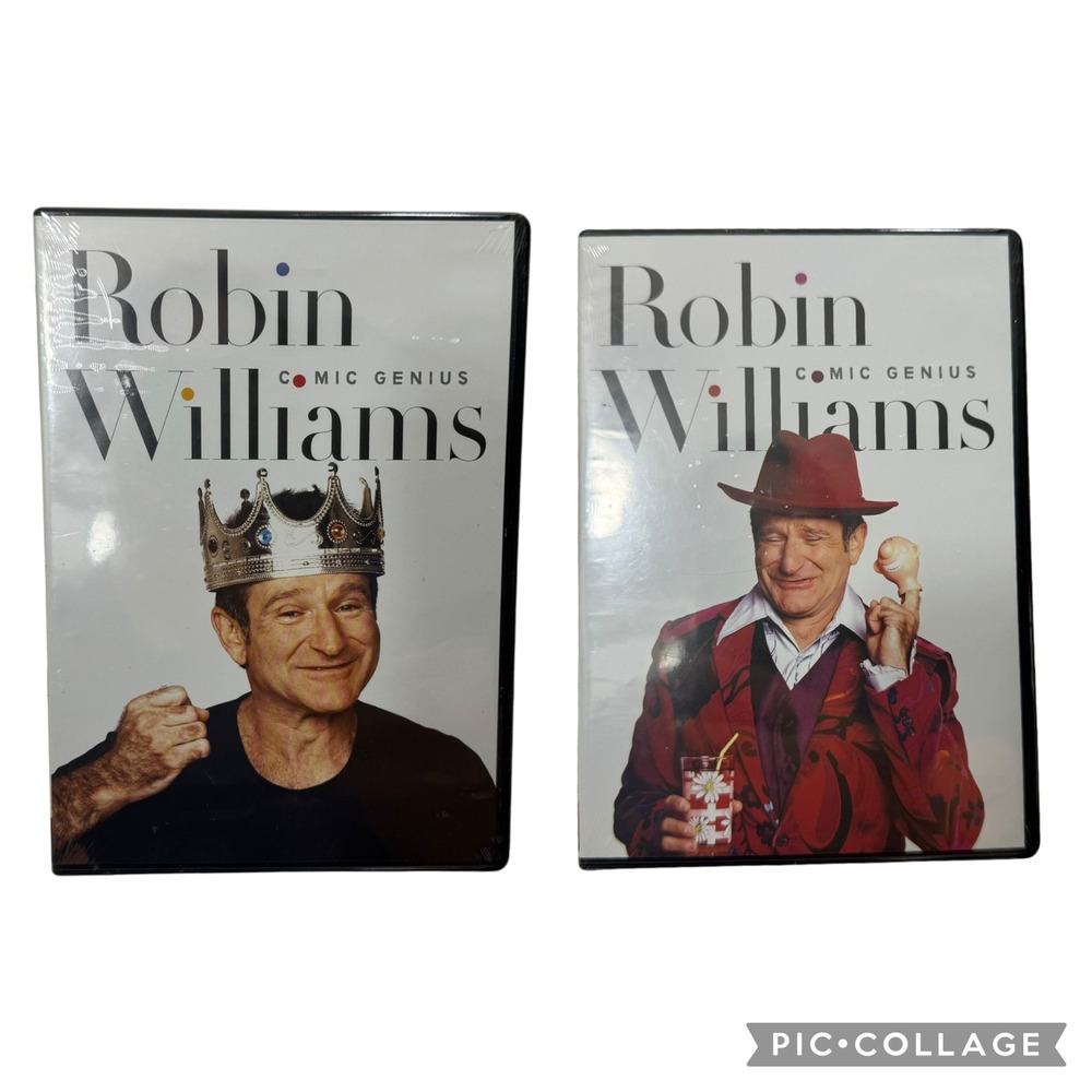 Robin Williams Comic Genius Time Life 12 DVD Set Volumes 1 & 2 New Sealed